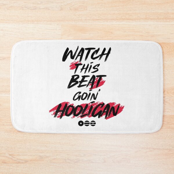 Item preview, Watch this beat goin Hooligan Lettering Design designed and sold by Khotekmei.