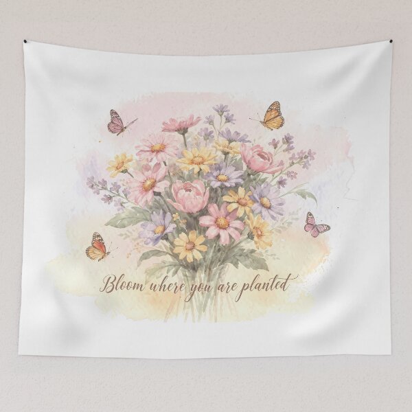 Item preview, Enchanting Floral Arrangements Celebrating Growth Resilience Nature designed and sold by ART ATTACK ZONE.