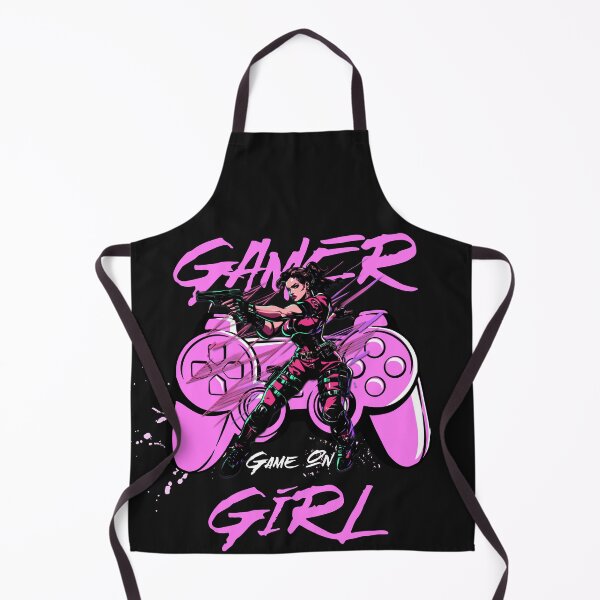 Item preview, Female Gamer Action Controller Video Game Design designed and sold by Tsugraf Designs.