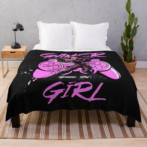 Item preview, Female Gamer Action Controller Video Game Design designed and sold by Tsugraf Designs.