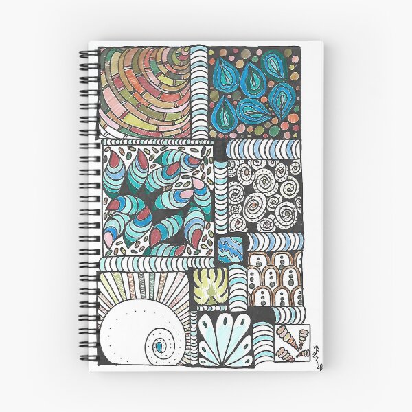Item preview, John - Hand Drawn Sea Shell Beach Pattern designed and sold by AJPrettyObscene.