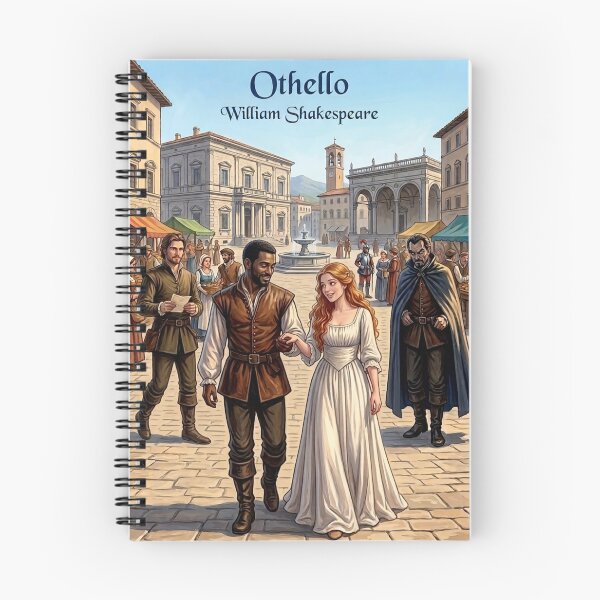 Item preview, Othello William Shakespeare Illustration - artistic design - theatre lovers designed and sold by Substance_life.