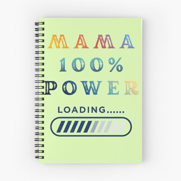 Item preview, MAMA 100% POWER LOADING - Tech & IT Mother's Day Gifts designed and sold by JurateArt-DK.