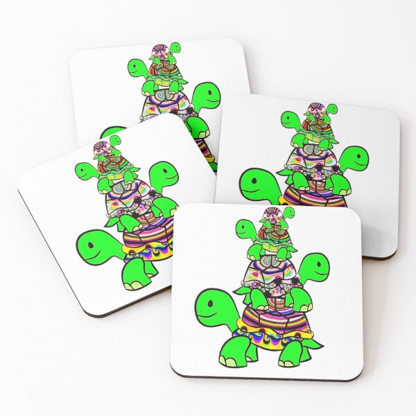 Item preview, Psychedelic turtles  designed and sold by The Green Faerie .