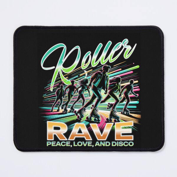 Item preview, Roller Rave Disco Party Skating Retro Vibe designed and sold by Tsugraf Designs.