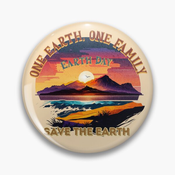 Item preview, One Earth One Family | Save The Earth – Global Unity – Majestic Mountains and Reflection designed and sold by PriyaMagic.