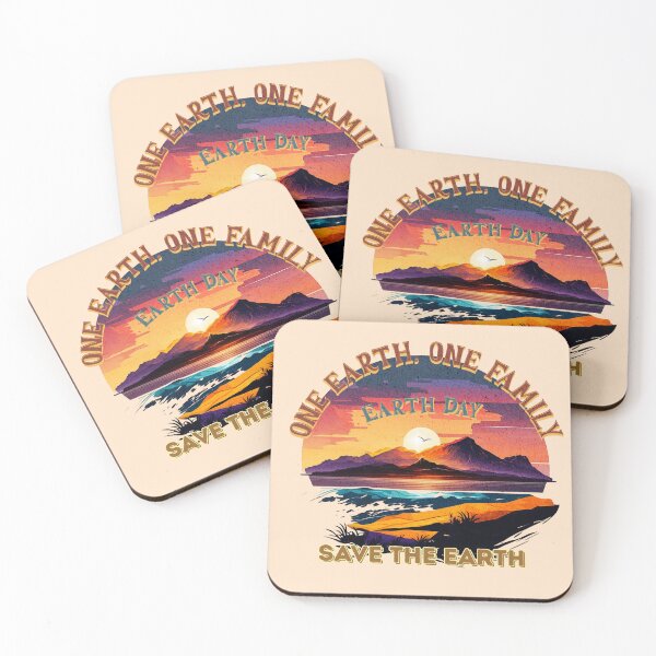 Item preview, One Earth One Family | Save The Earth – Global Unity – Majestic Mountains and Reflection designed and sold by PriyaMagic.