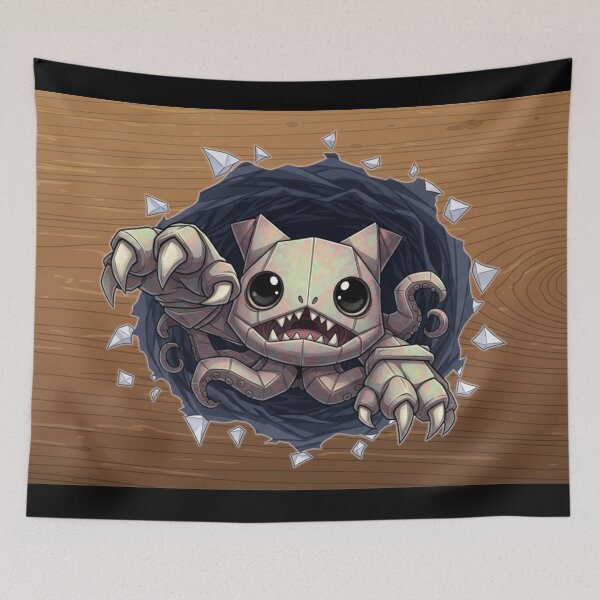 Item preview, Eldritch creature passing through your desk designed and sold by Cute&B.