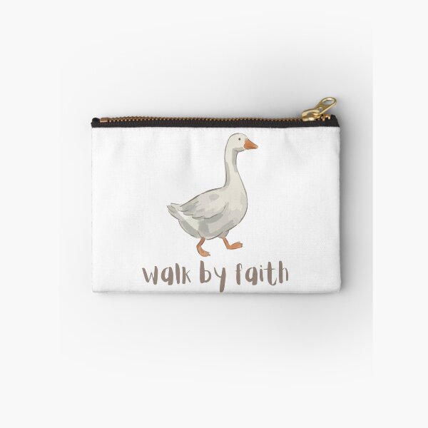 Item preview, walk by faith goose designed and sold by Ash Tree Designs.