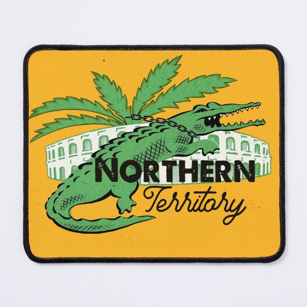 Item preview, Northern Territory Australia Chained Crocodile designed and sold by Corinne Alexa Jackson.