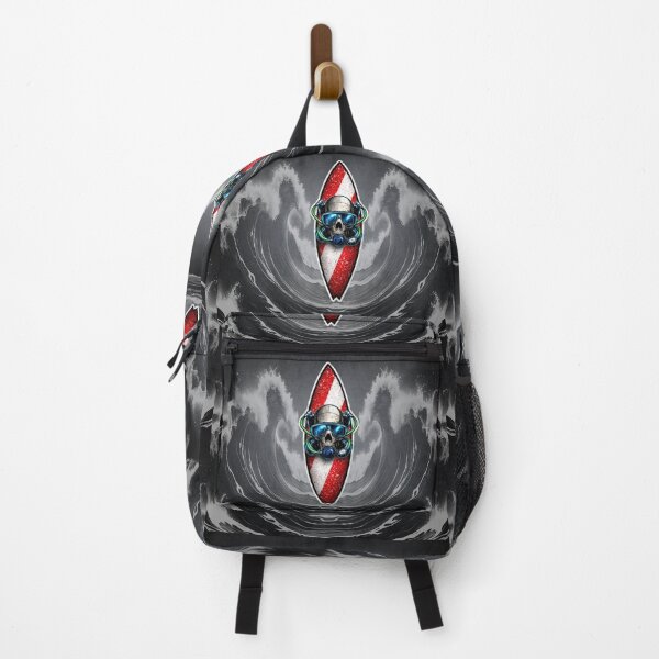 Item preview, Skull Diver Surfboard – Scuba Diving Flag Ocean Design designed and sold by artistwill.