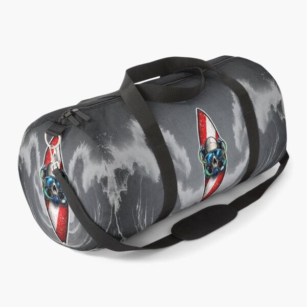 Item preview, Skull Diver Surfboard – Scuba Diving Flag Ocean Design designed and sold by artistwill.