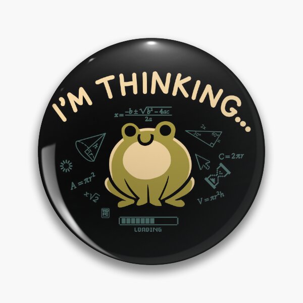 Item preview, I'm Thinking... Frog designed and sold by World Domination For Cats ®.