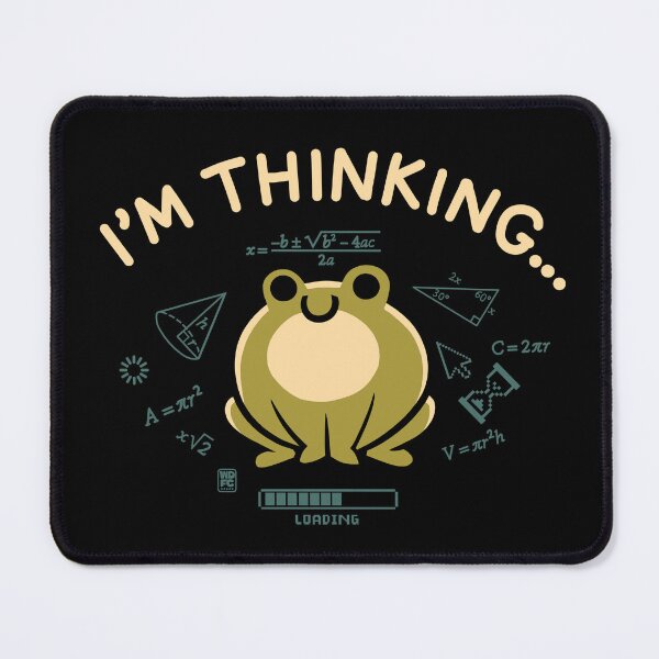 Item preview, I'm Thinking... Frog designed and sold by World Domination For Cats ®.