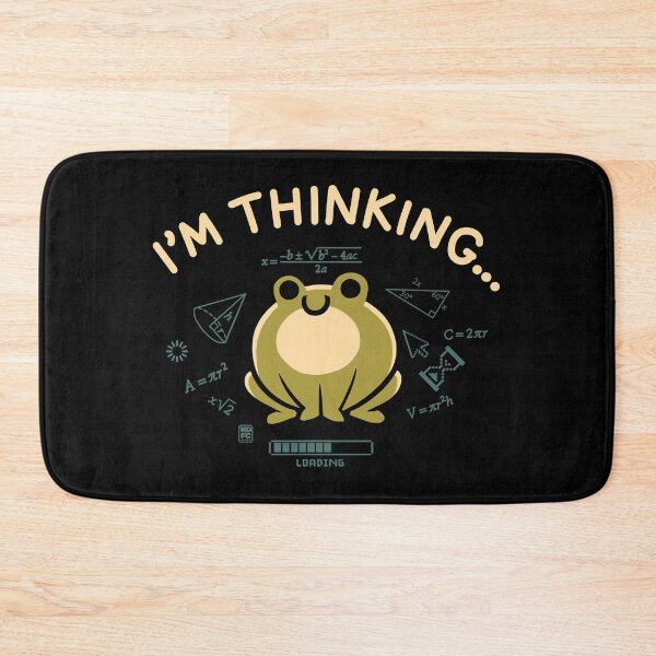 Item preview, I'm Thinking... Frog designed and sold by World Domination For Cats ®.