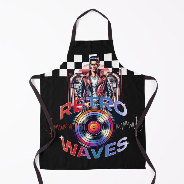 Item preview, Retro Waves Rockabilly Jukebox Vinyl Music Fan designed and sold by Tsugraf Designs.