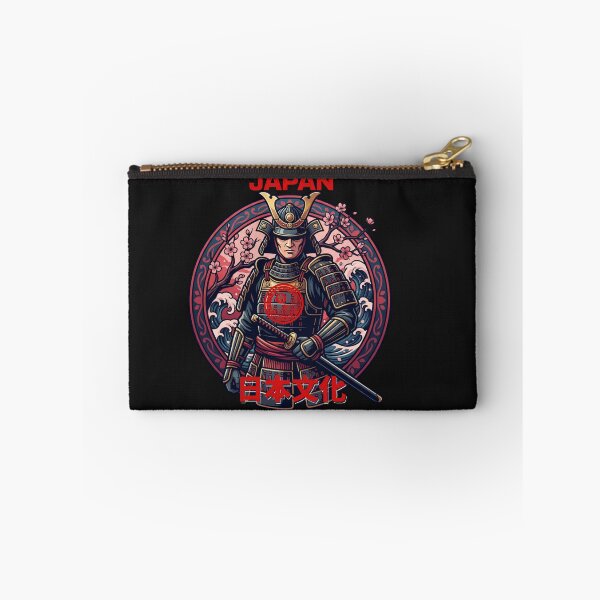 Item preview, Japanese Samurai Warrior Katana Sakura Waves Art designed and sold by Tsugraf Designs.