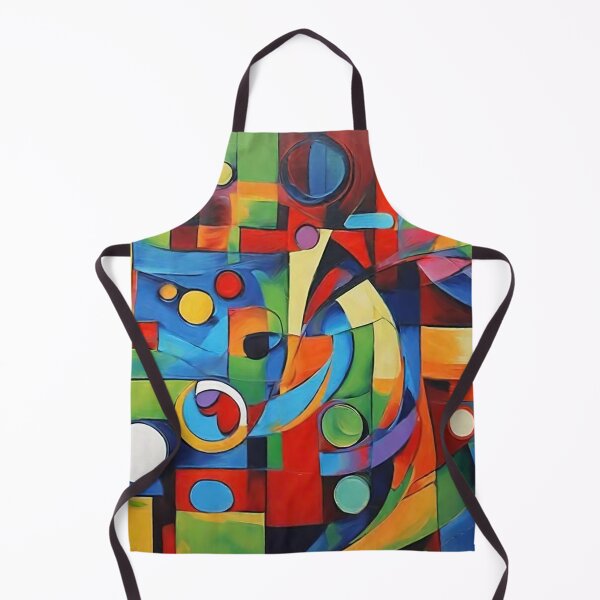 Item preview, Colorful Abstract Painting Geometric Shapes Modern Art Non-objective Canvas Textured Paint  designed and sold by CattlettArt.