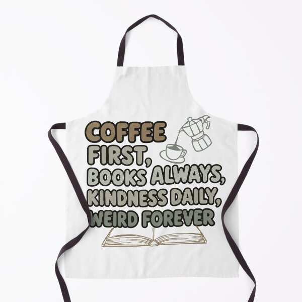 Item preview, Coffee First Books Always Kindness Daily Shirt Reader Lover Graphic Tee Cozy Literary Cafe Top designed and sold by CindyRandomVibes.