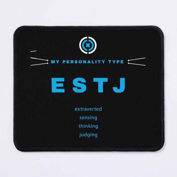 Item preview, ESTJ Personality Type - Minimalist Identity designed and sold by Compulsive Design.