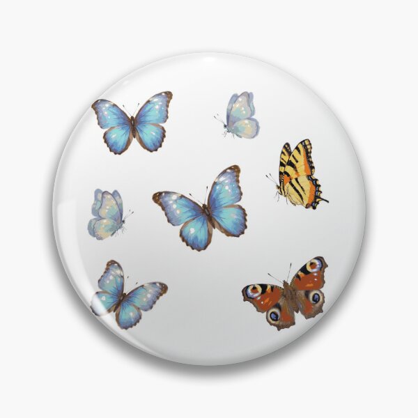 Item preview, Impressionist Butterfly Designs with Subtle Light Effects designed and sold by BrunoLinuxArt.