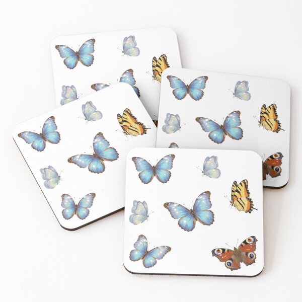 Item preview, Impressionist Butterfly Designs with Subtle Light Effects designed and sold by BrunoLinuxArt.