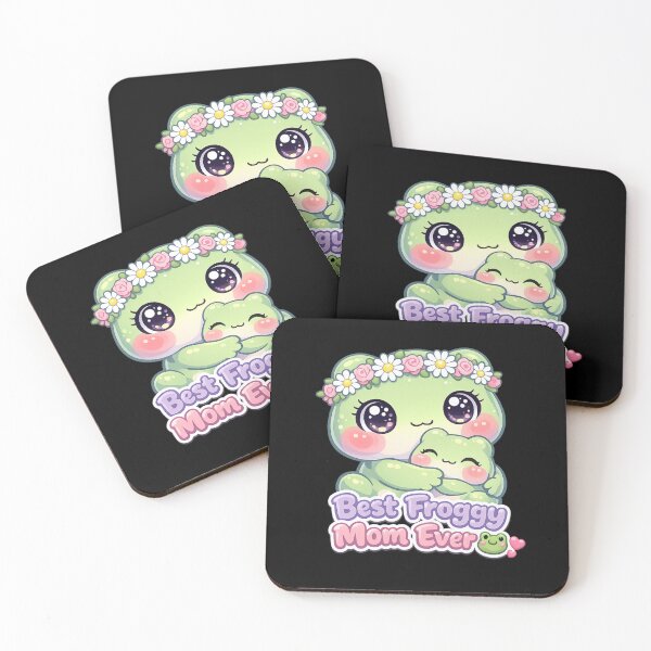Item preview, Best Froggy Mom Ever; Cute Frog Mother designed and sold by Ora-kuro.