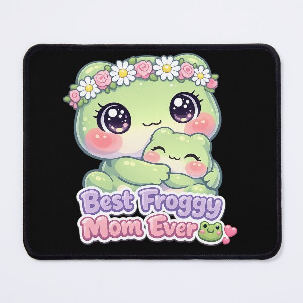 Item preview, Best Froggy Mom Ever; Cute Frog Mother designed and sold by Ora-kuro.