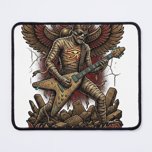 Item preview, Mummy Rocker - Ancient Power Metal Band Style Art designed and sold by zytooFree.