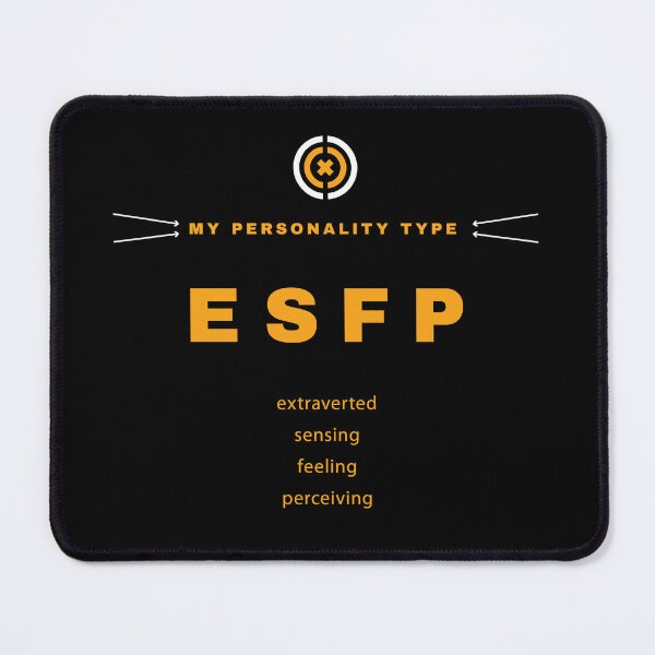 Item preview, ESFP Personality Type - Minimalist Identity designed and sold by Compulsive Design.