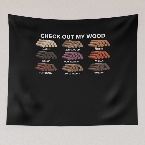 Item preview, Check Out My Wood Woodworking Carpenter Lumber Pun designed and sold by FormalDehyena.