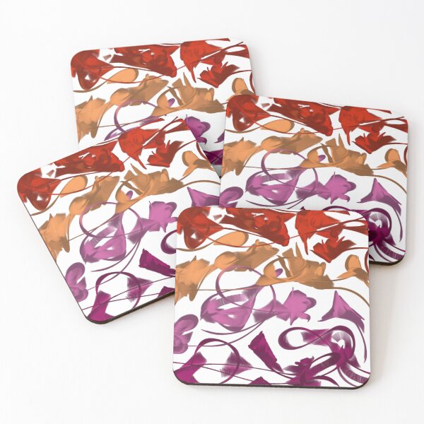 Item preview, Subtle Lesbian Flag Abstract designed and sold by arosev.