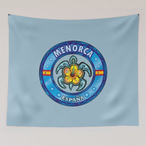Item preview, Menorca España sea turtle hibiscus designed and sold by studioss76.