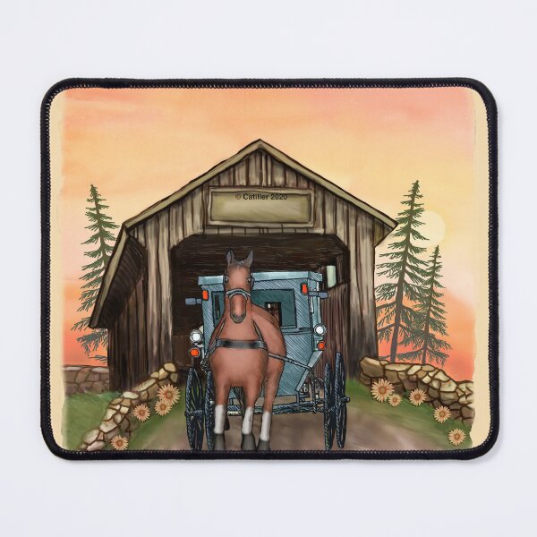 Item preview, Sunrise Covered Bridge designed and sold by artmuvz.