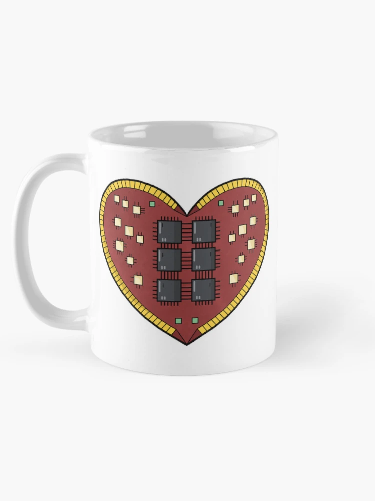 Thumbnail 5 of 6, Coffee Mug, Heart RAM designed and sold by RabanDesigns.