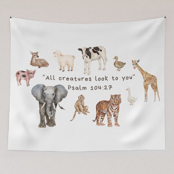 Item preview, All creatures look to you designed and sold by Ash Tree Designs.