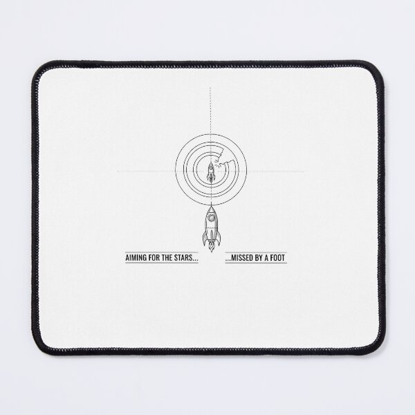 Item preview, Rocket Missed Target By One Foot designed and sold by AbanoubStore.