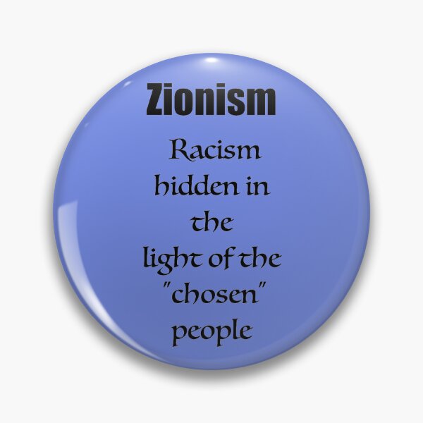 Item preview, Zionism is hidden racism designed and sold by MAC Art&Designs.