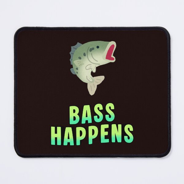 Item preview, Bass Happens – Funny Bass Fishing T-Shirt for Fishermen & Anglers designed and sold by NapoliApparel.