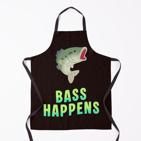 Item preview, Bass Happens – Funny Bass Fishing T-Shirt for Fishermen & Anglers designed and sold by NapoliApparel.