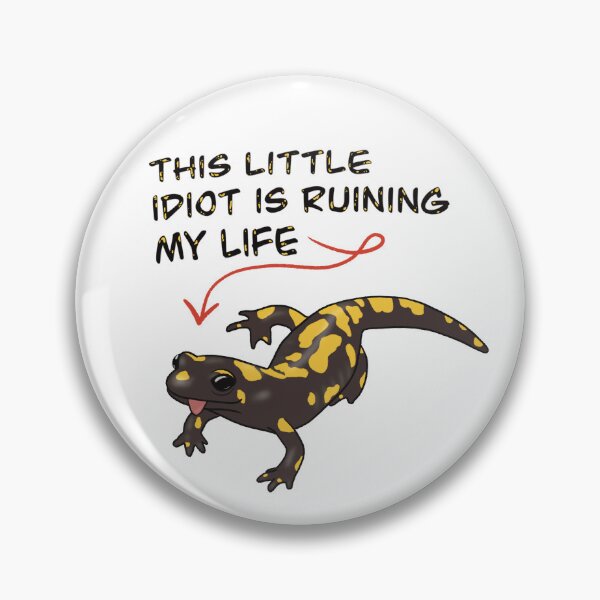 Item preview, This Salamander is Ruining my Life designed and sold by PastryCatStudio.