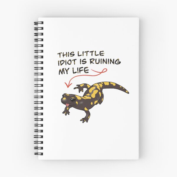 Item preview, This Salamander is Ruining my Life designed and sold by PastryCatStudio.