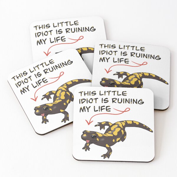 Item preview, This Salamander is Ruining my Life designed and sold by PastryCatStudio.