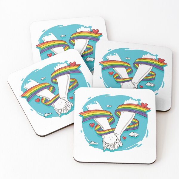 Item preview, Holding Hands Rainbow designed and sold by The Lavender Archive.