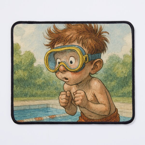 Item preview, First Time Diving In designed and sold by Charles Oliver Creations.
