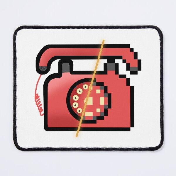 Item preview, Half-Pixel Retro Rotary Phone designed and sold by Half-Pixel.