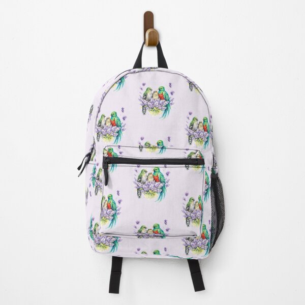 Item preview, A Family of Birds Among Lavender Flowers designed and sold by the artedivino.
