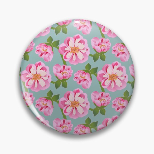 Item preview, Pair of Peppermint flowers designed and sold by RhoQA.