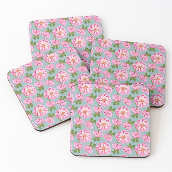 Item preview, Pair of Peppermint flowers designed and sold by RhoQA.