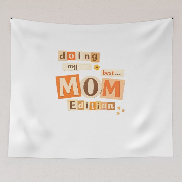 Item preview, Funny Mom Shirt, Aesthetic Collage Typography, Mother’s Day   designed and sold by Delfino-art.